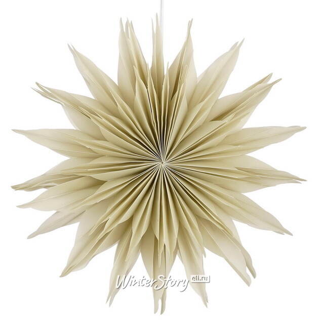 Подвесное украшение из бумаги Morante 40 см бледно-оливковое Edelman