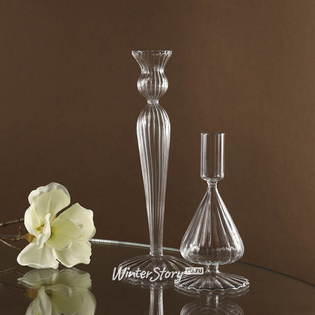 Стеклянный подсвечник Guarani 16 см Edelman