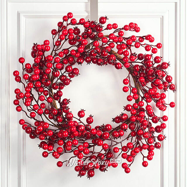 Венок с ягодами Berries Westerio 40 см Edelman