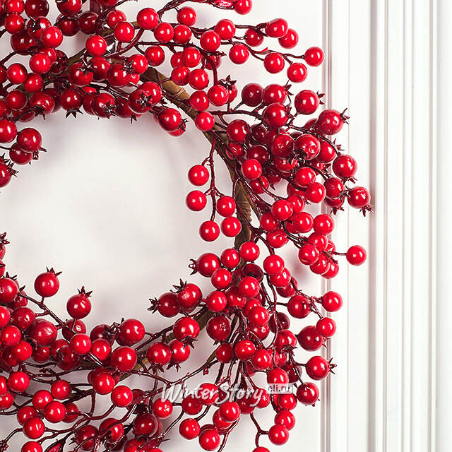 Венок с ягодами Berries Westerio 40 см Edelman