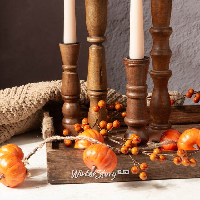 Деревянный подсвечник Андреа Джудис 28 см Koopman