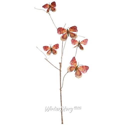Декоративная ветка Butterfly Copper 94 см Edelman