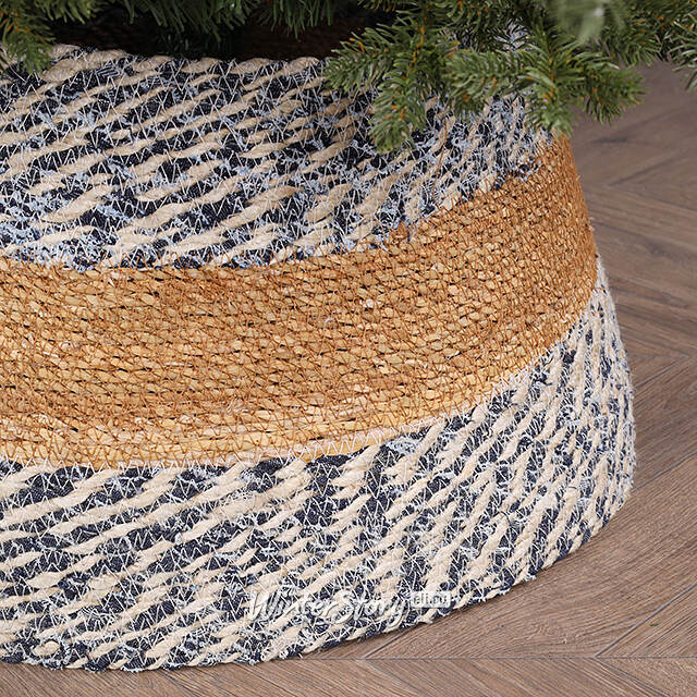 Плетеная корзина под елку Роуланд 70*26 см Edelman