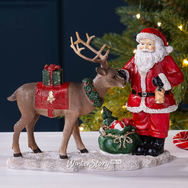 Новогодняя фигурка Санта Клаус - Lapland Dream 20 см Edelman