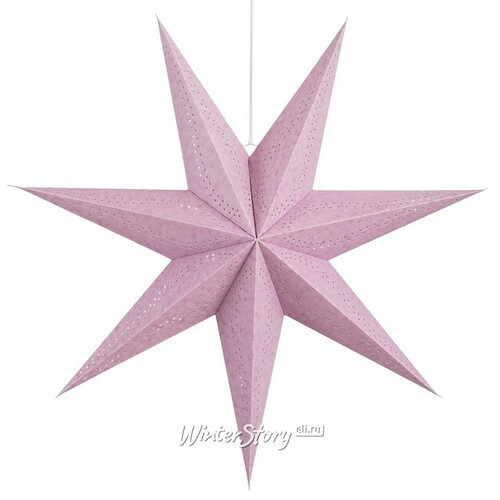 Подвесная звезда Мольер 75 см лиловая Edelman