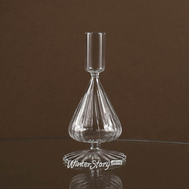 Стеклянный подсвечник Guarani 16 см Edelman