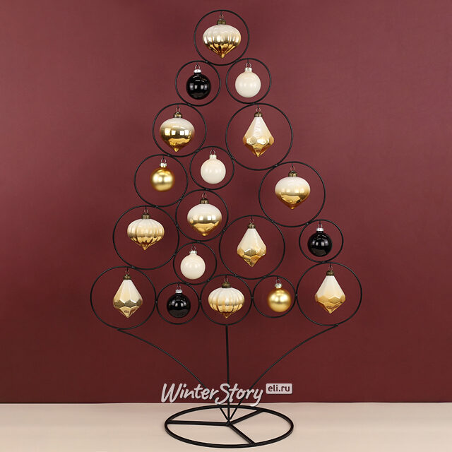 Елочные шары La Ballare 8-9 см, 12 шт, стекло Winter Deco