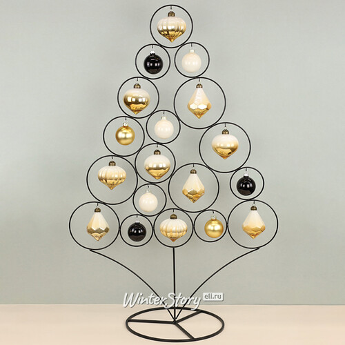 Декоративная елка из металла Soares Black 95 см Edelman