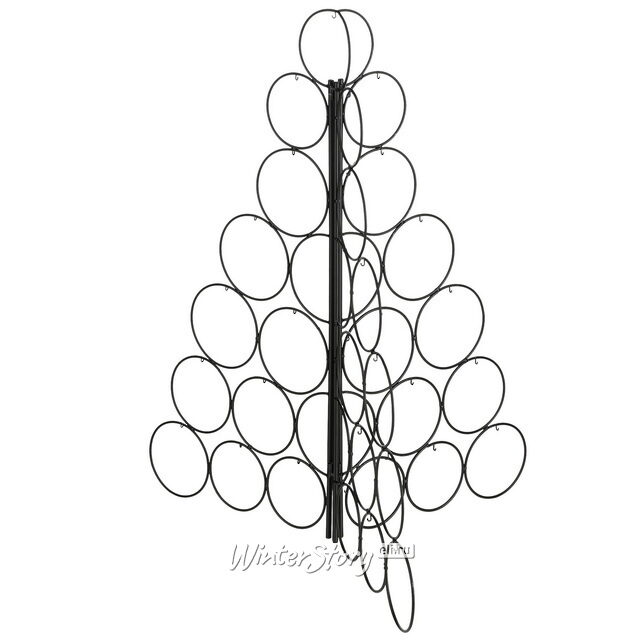 Декоративная елка из металла Bubble Tree 78 см черная Edelman