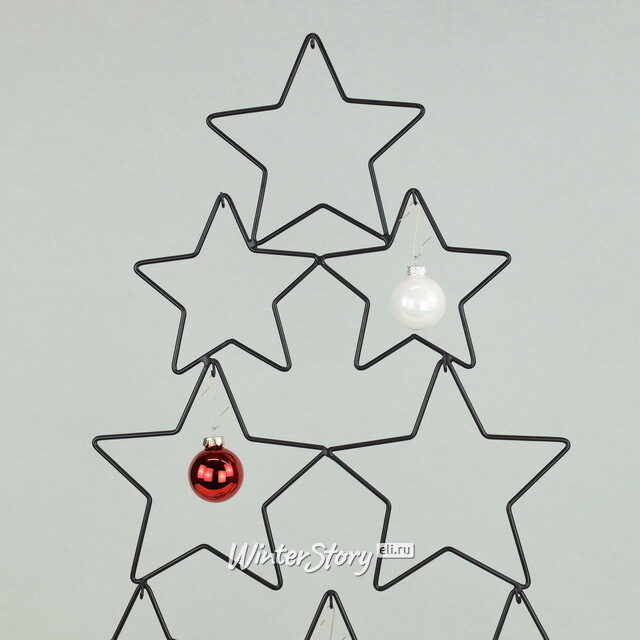 Декоративная елка из металла Stella Black 58 см Edelman