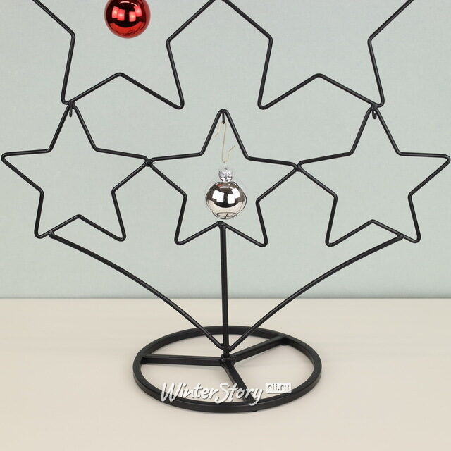 Декоративная елка из металла Stella Black 58 см Edelman