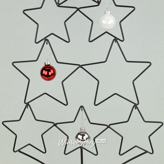 Декоративная елка из металла Stella Black 58 см Edelman