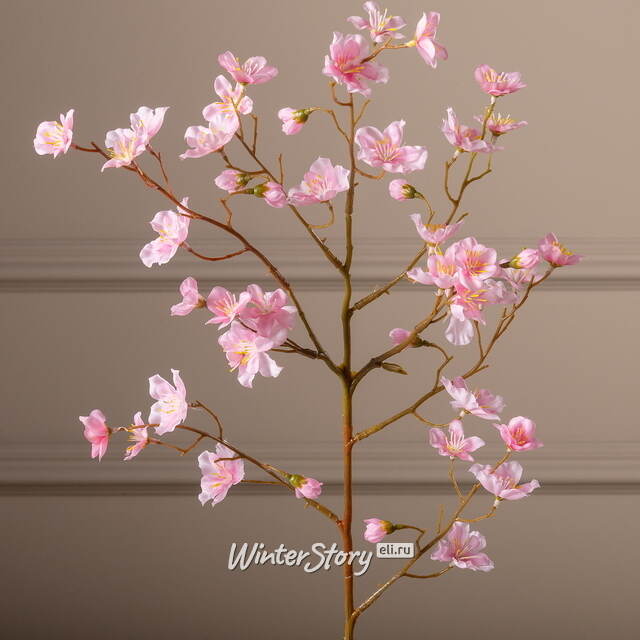 Искусственная ветка Вишня Балкаре 75 см розовая Edelman (Эдельман)