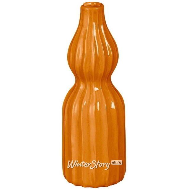 Керамическая ваза Syracuse 20 см оранжевая Edelman