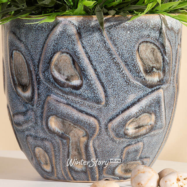 Керамическое кашпо Lamberto 18 см Edelman