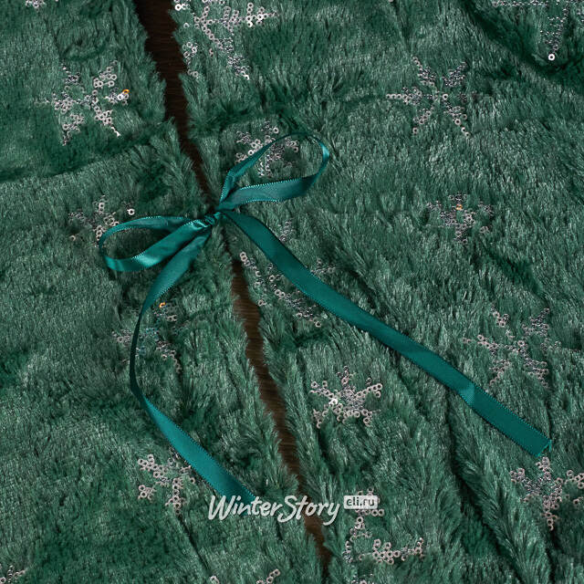 Юбка для елки Magic Snowfall 120 см зеленая Edelman