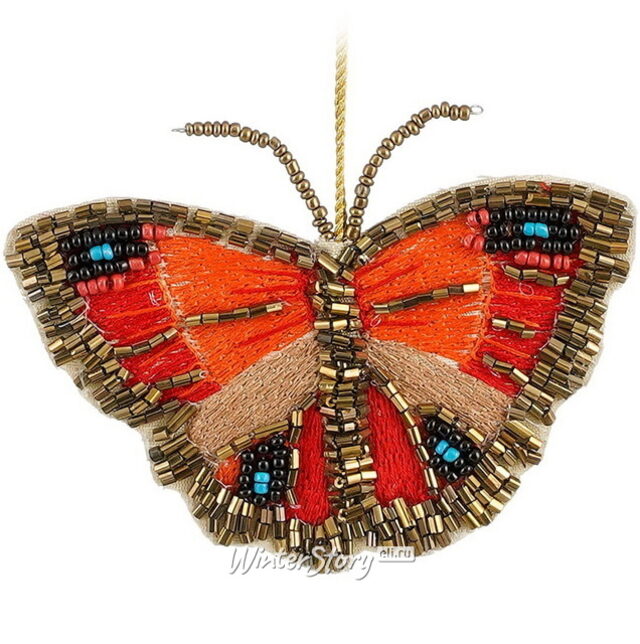 Елочная игрушка Nymphalidae - Бабочка 10 см, подвеска Edelman