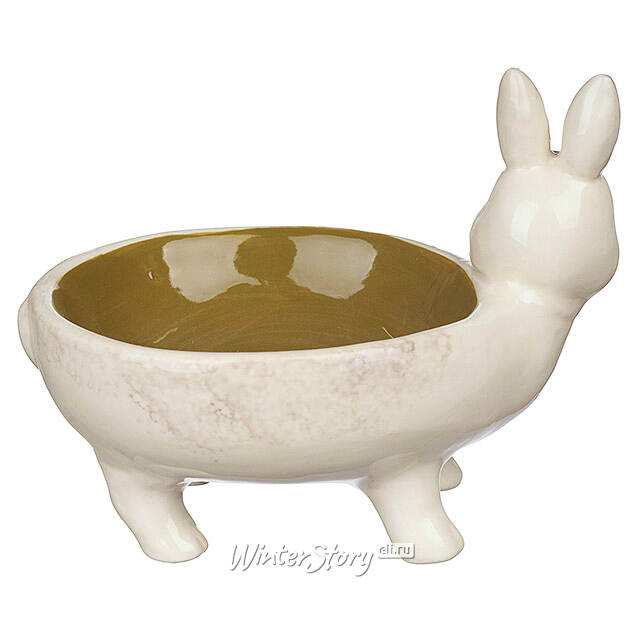 Конфетница Кролик Бани 18*14 см Edelman (Эдельман)