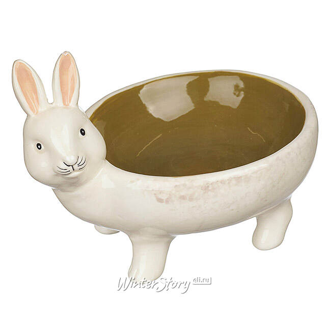 Конфетница Кролик Бани 18*14 см Edelman (Эдельман)