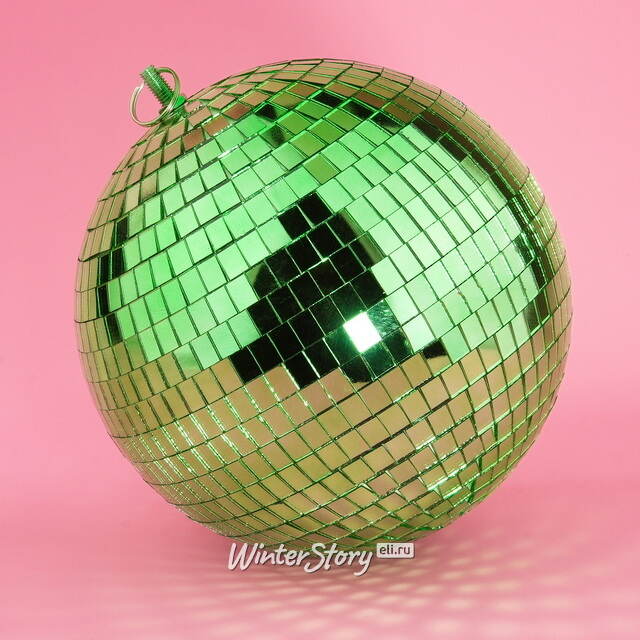 Зеркальный Диско-шар Green 20 см Edelman
