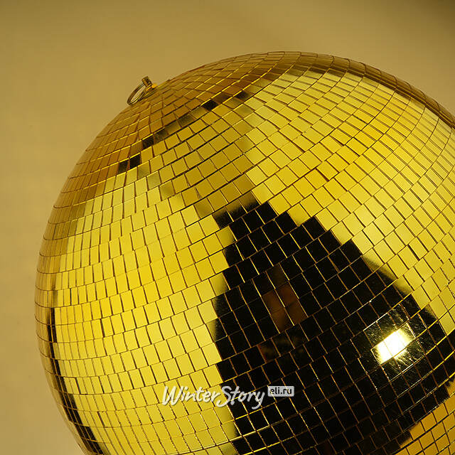 Зеркальный Диско-шар Gold 50 см Edelman