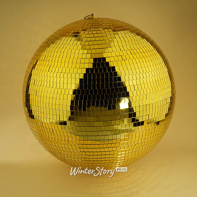 Зеркальный Диско-шар Gold 50 см Edelman