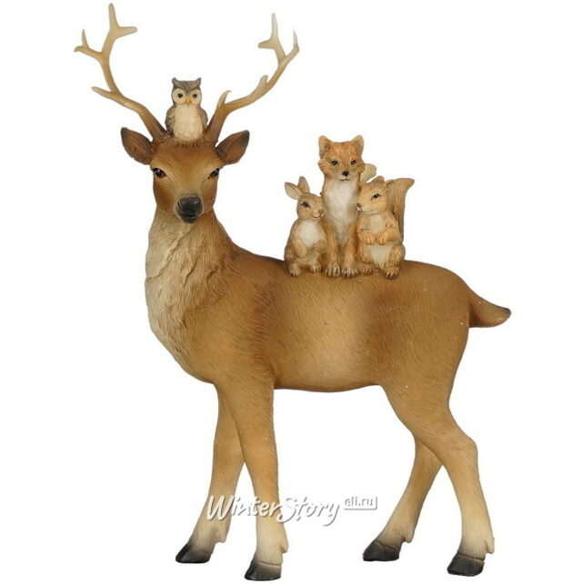 Декоративная фигурка Олененок Доусен с друзьями 20 см Edelman