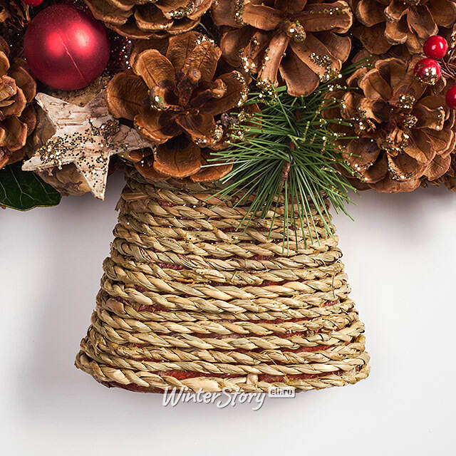 Декоративная елка из шишек Звездный Лес 44 см Edelman