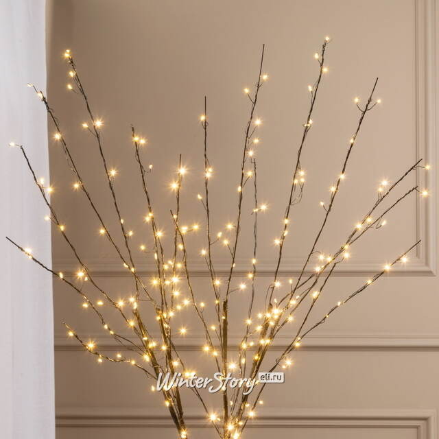 Набор светящихся веток Luminoso Bosque 90 см, 200 теплых белых LED ламп, 5 шт, таймер, IP44 Edelman