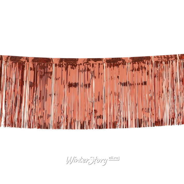 Новогодний Дождик Decoration 300*30 см коралловый Edelman (Эдельман)
