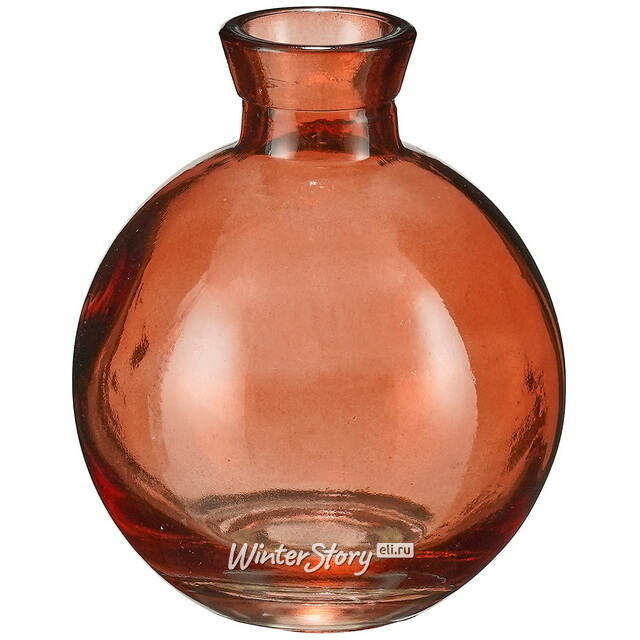 Ваза-бутылка для цветов Altivole - Lives 9 см терракотовая Edelman