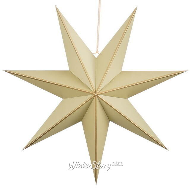 Подвесная звезда Jaipur 60 см бежевая Edelman