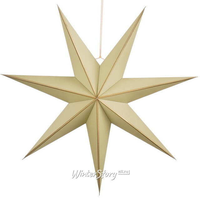 Подвесная звезда Jaipur 75 см бежевая Edelman