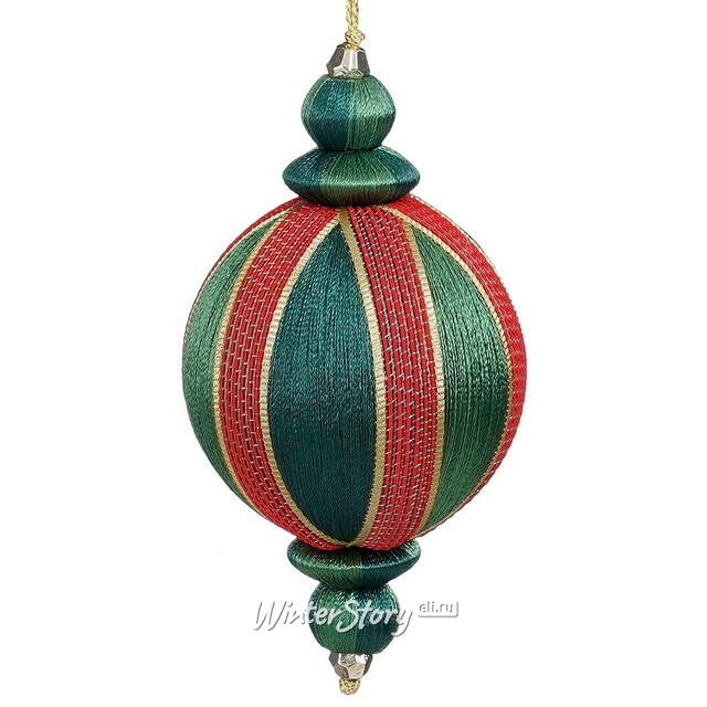 Елочный шар Ouverture: La Fenice 8 см зеленый Edelman