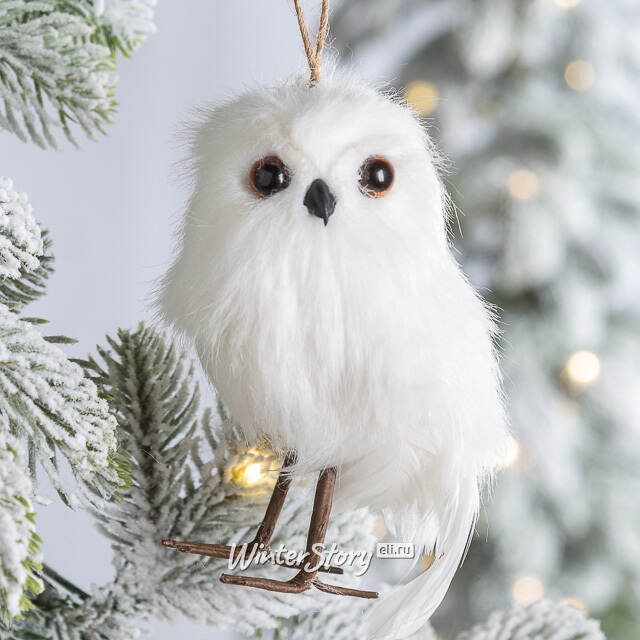 Елочная игрушка Сова Хэтти 12 см Edelman