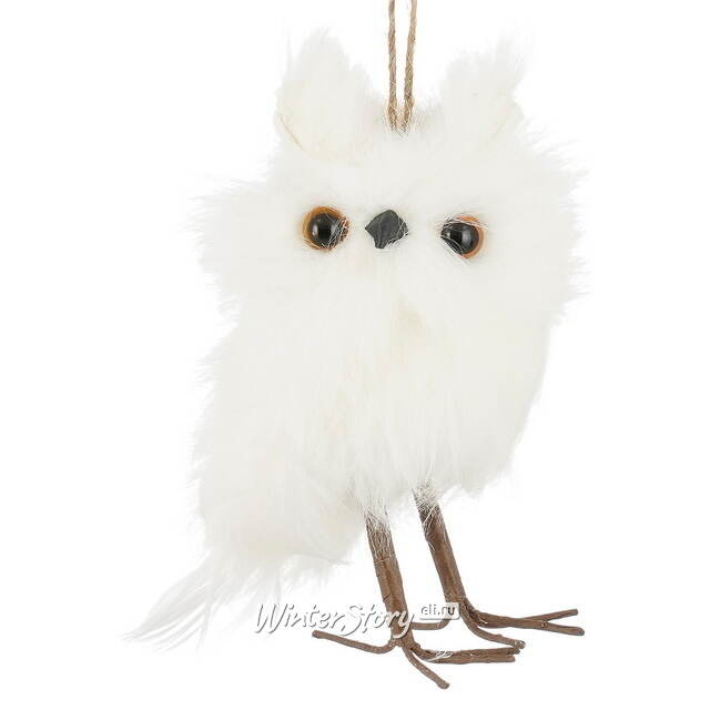 Елочная игрушка Сова Тесси 12 см Edelman