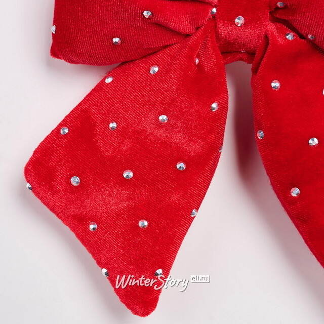 Бант для декора Bomont - Crystal Elegant 17*15 см алый Edelman