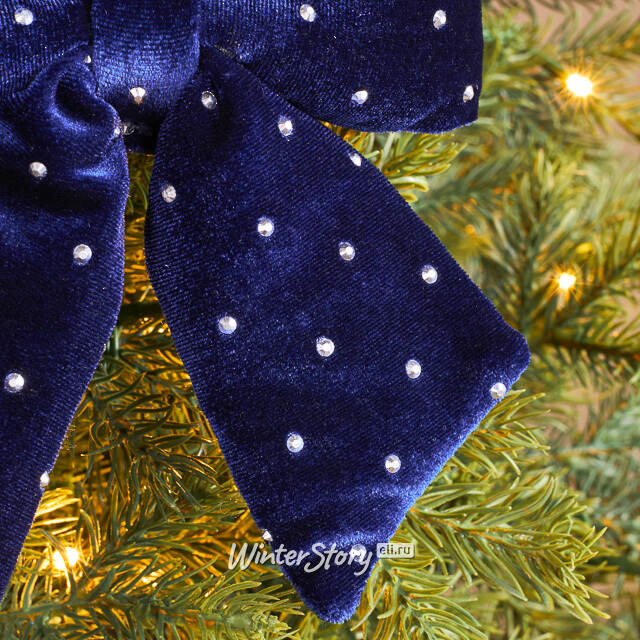 Бант для декора Bomont - Crystal Elegant 17*15 см синий Edelman