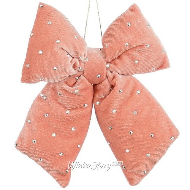 Бант для декора Bomont - Crystal Elegant 17*15 см пудровый Edelman