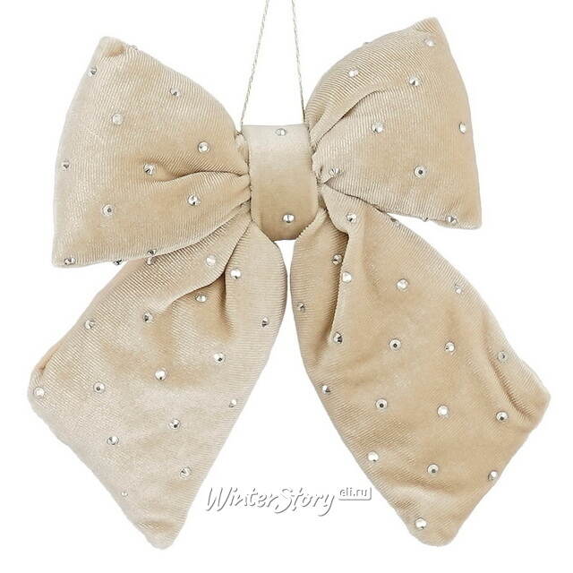 Бант для декора Bomont - Crystal Elegant 17*15 см кремовый Edelman