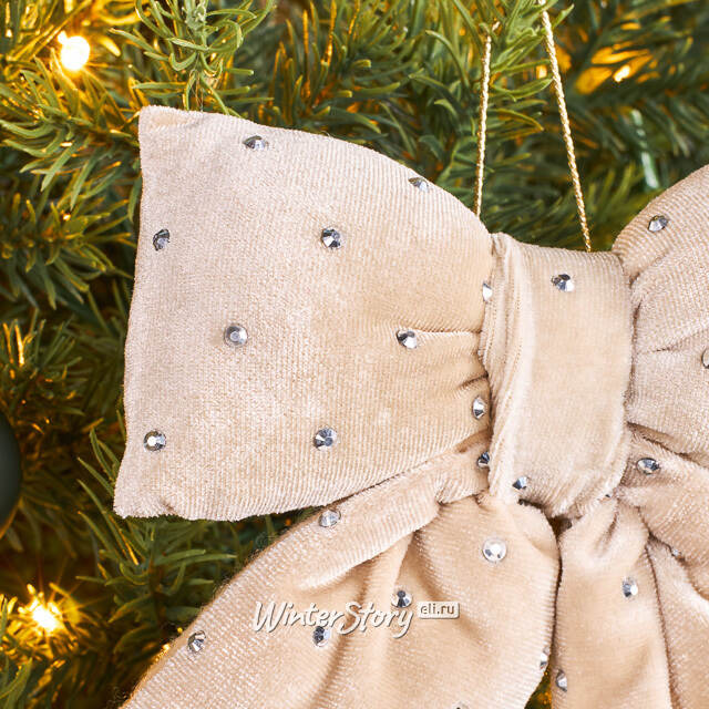 Бант для декора Bomont - Crystal Elegant 17*15 см кремовый Edelman