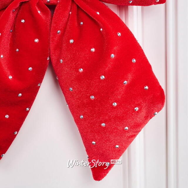 Бант для декора Bomont - Crystal Elegant 23*20 см алый Edelman