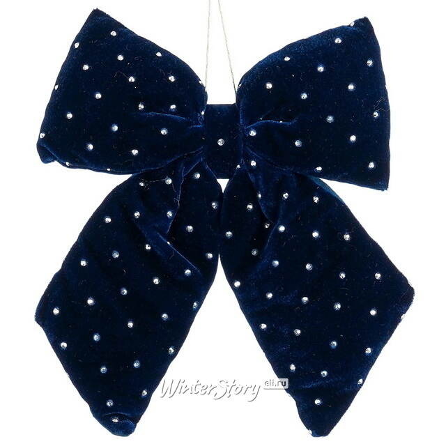 Бант для декора Bomont - Crystal Elegant 23*20 см синий Edelman