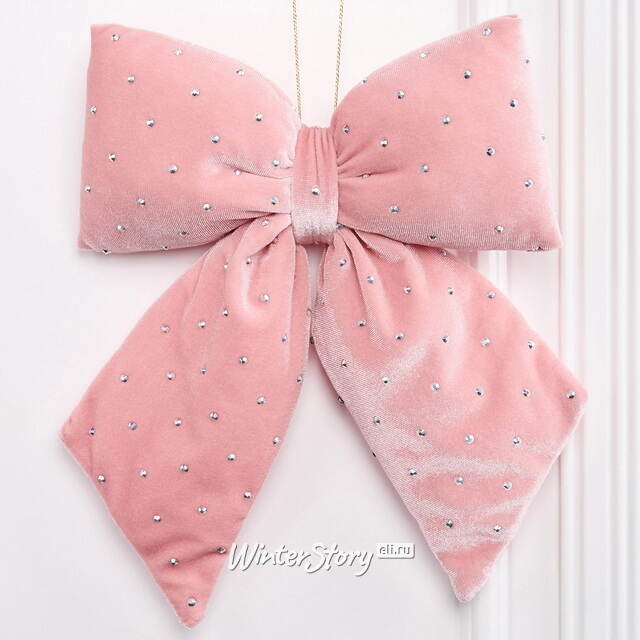 Бант для декора Bomont - Crystal Elegant 23*20 см пудровый Edelman