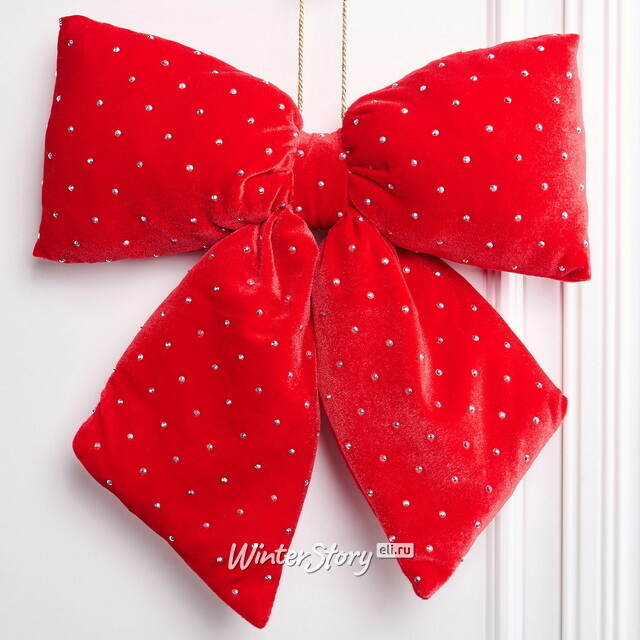 Бант для декора Bomont - Crystal Elegant 34*30 см алый Edelman