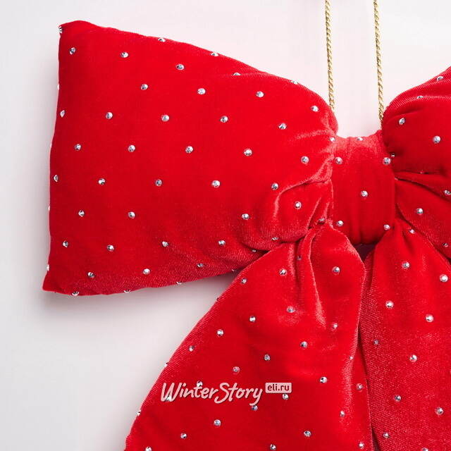 Бант для декора Bomont - Crystal Elegant 34*30 см алый Edelman