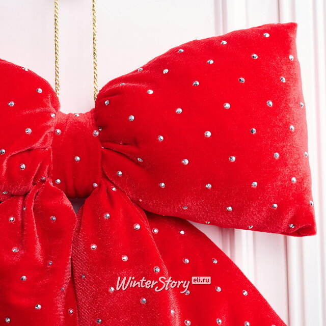 Бант для декора Bomont - Crystal Elegant 34*30 см алый Edelman