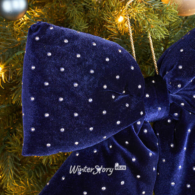 Бант для декора Bomont - Crystal Elegant 34*30 см синий Edelman