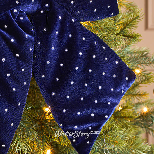 Бант для декора Bomont - Crystal Elegant 34*30 см синий Edelman