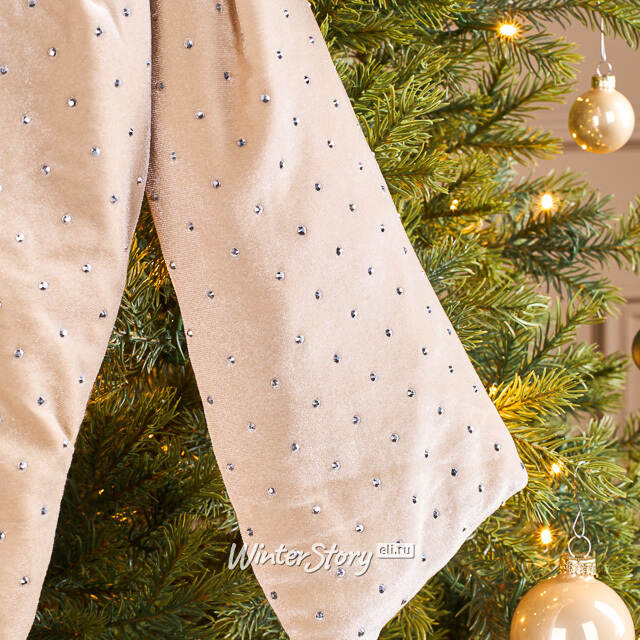 Бант на елку Bomont - Crystal Elegant 50*39 см кремовый Edelman